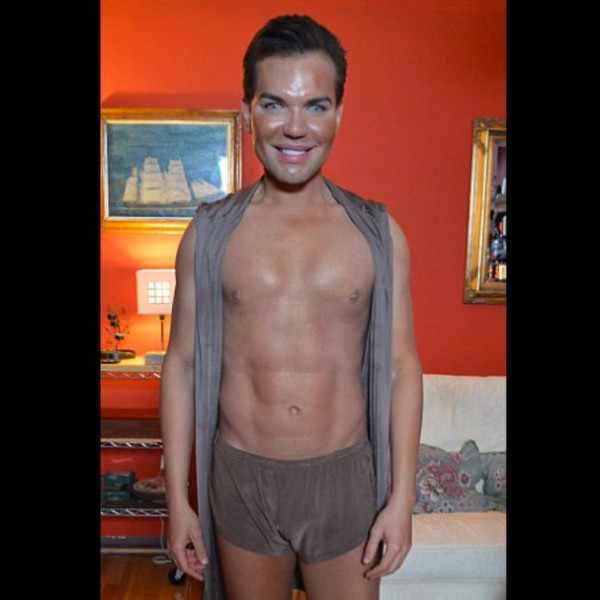 Meet The New Human Ken Doll See His 265 000 Body And Face E Online